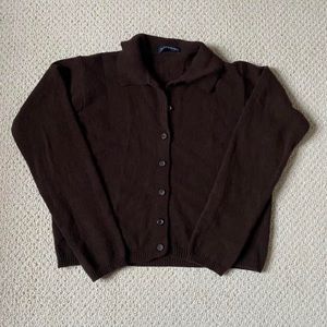 Brandy Melville brown cardigan